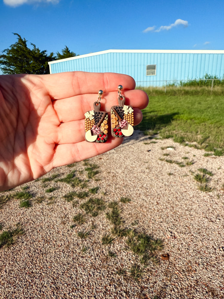 Charcuterie Board Dangle Earrings