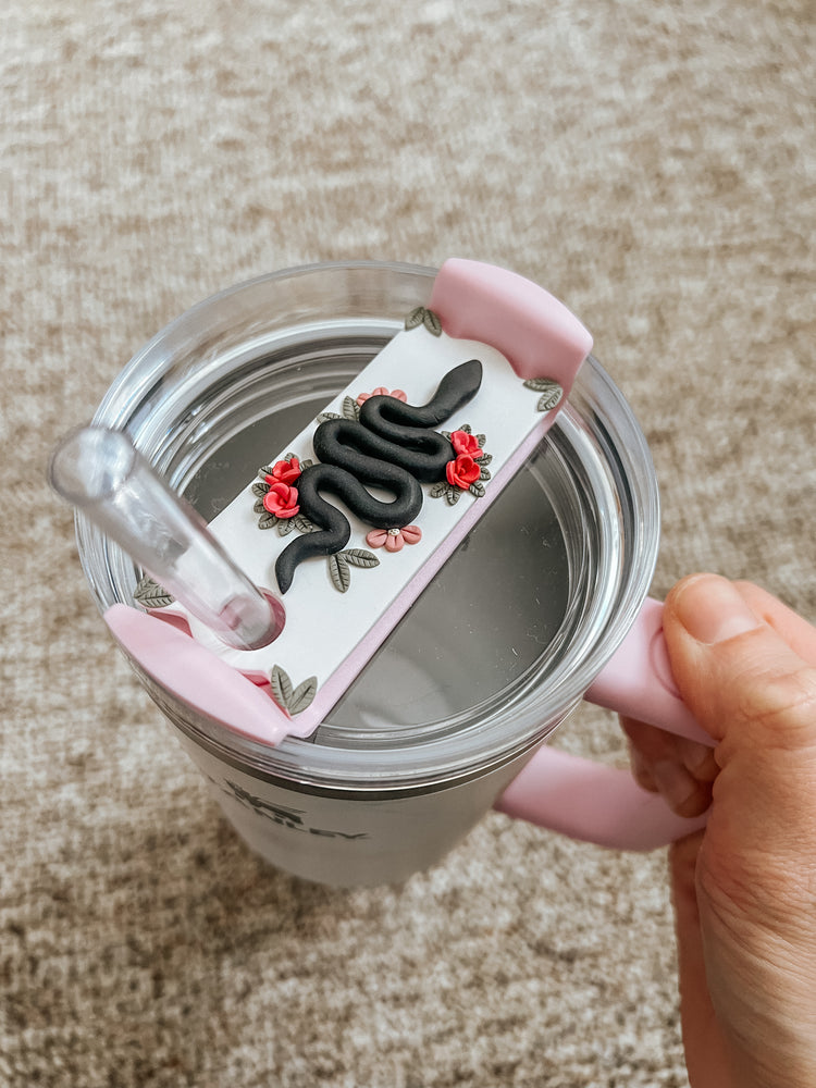 Floral Snake Stanley Plate