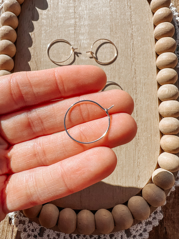 Gold Filled Hoop Earring Posts *ADD ON*