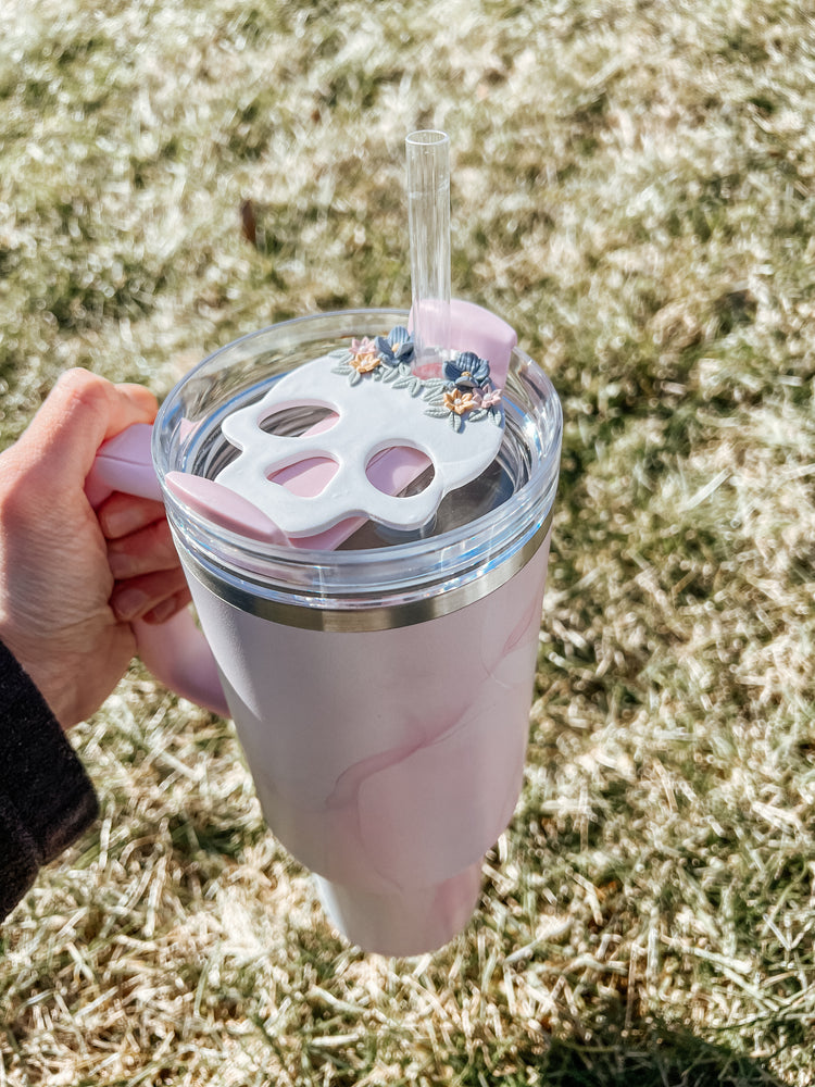 Spring Skull Stanley Plate Topper