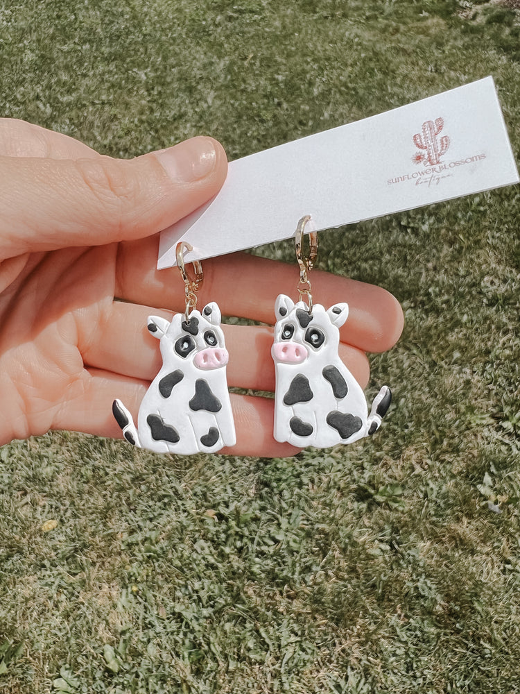 Ghost-Moo Earrings