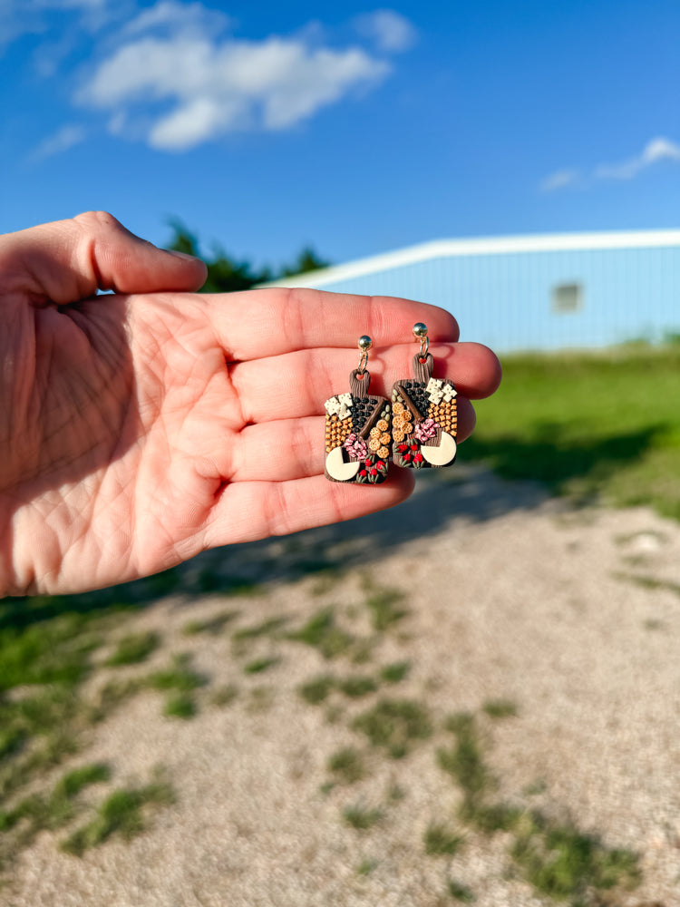 Charcuterie Board Dangle Earrings