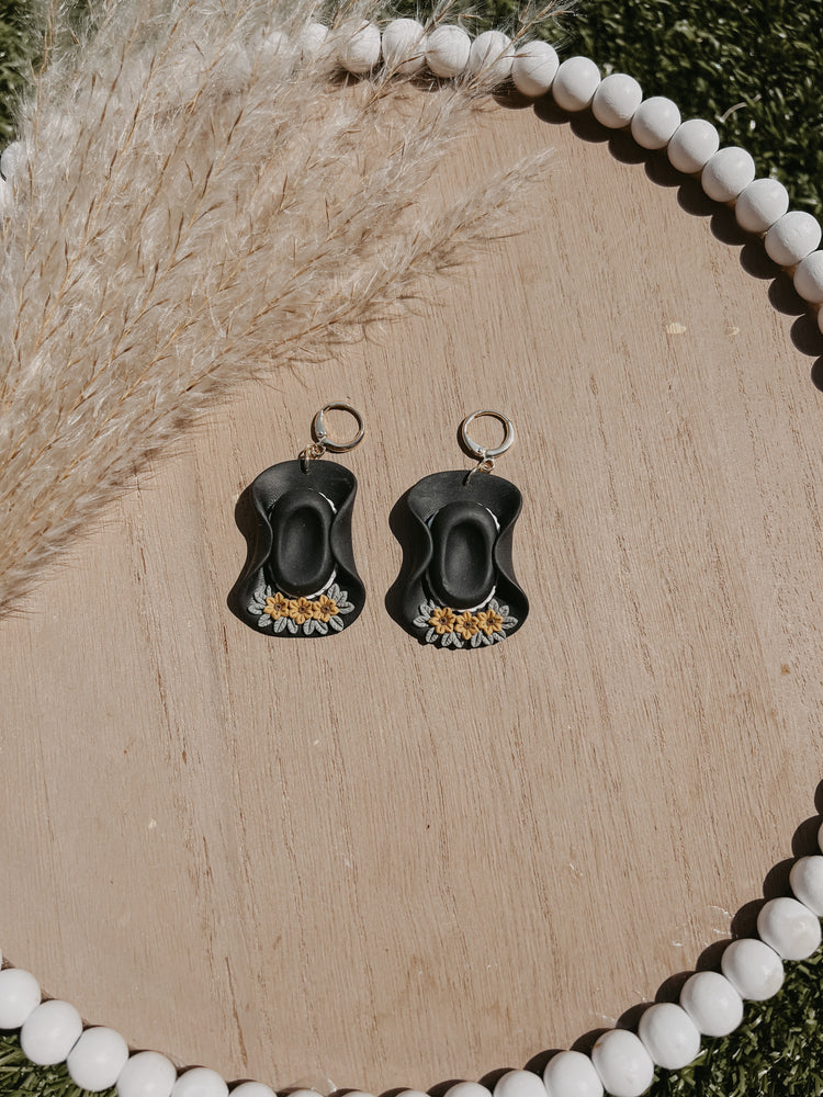 Sunflower Cowboy Hat Dangles