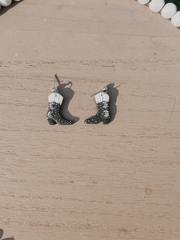 Rhinestone Cowboy Boot Dangles