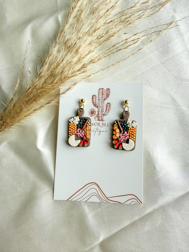 Charcuterie Board Dangle Earrings
