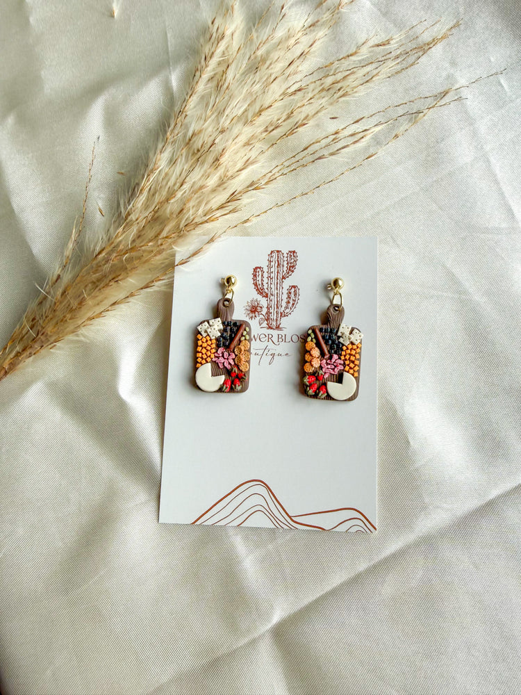 Charcuterie Board Dangle Earrings