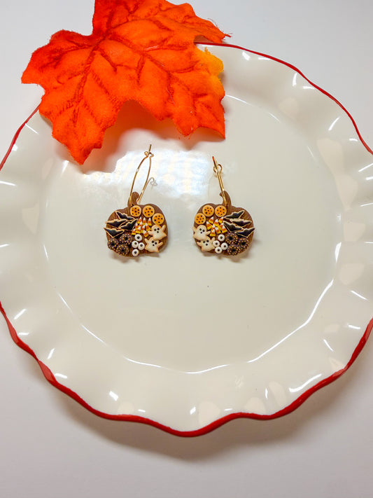 CharBooterie Board Halloween Food Earrings