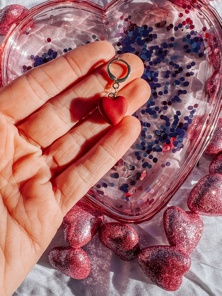 Heart Macaroon Earrings