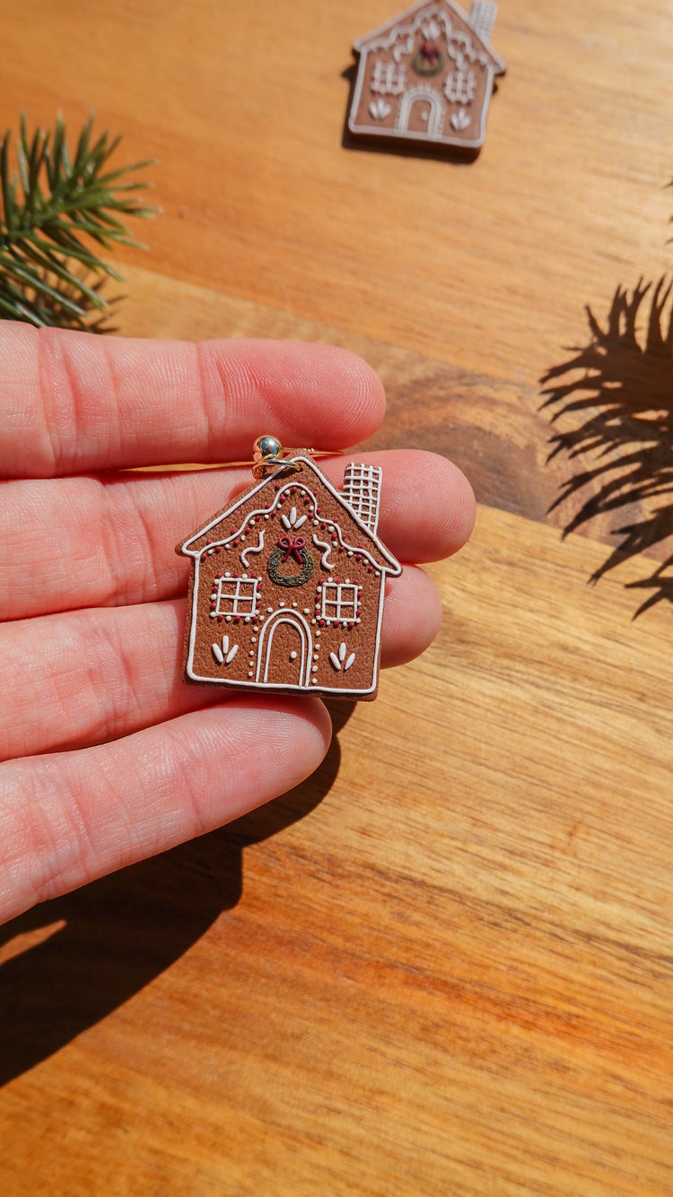 Gingerbread Cottage Earrings
