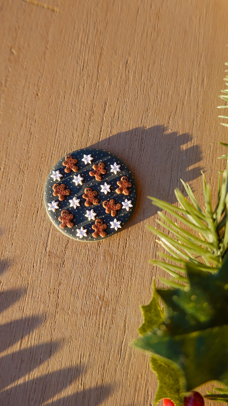 Interchangeable Clay Badge Reel Toppers