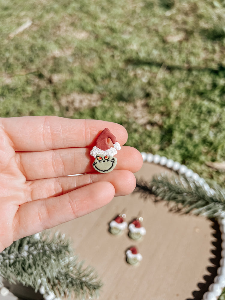 Grinch Earrings