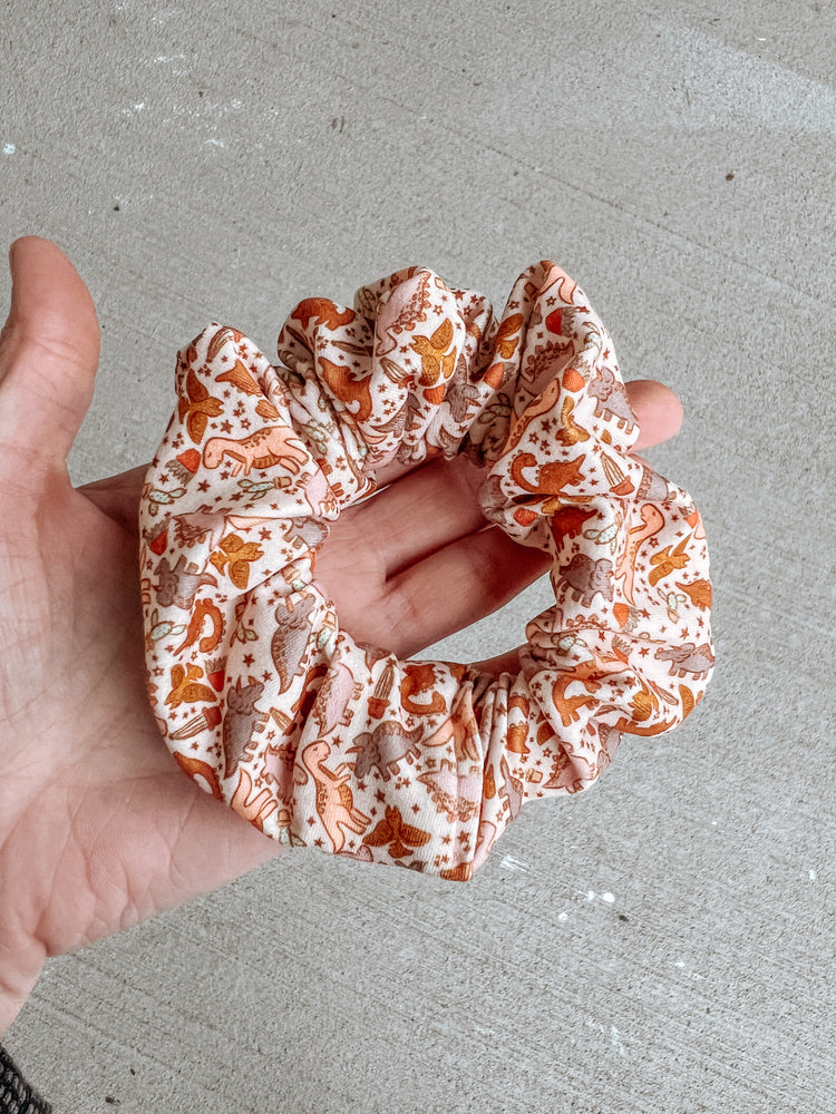 Dinosaur Handmade Scrunchie
