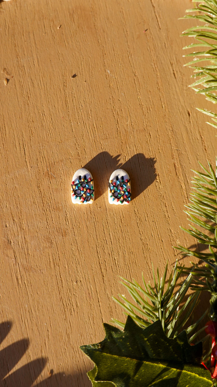 Merry & Bright Ghost Stud Earrings