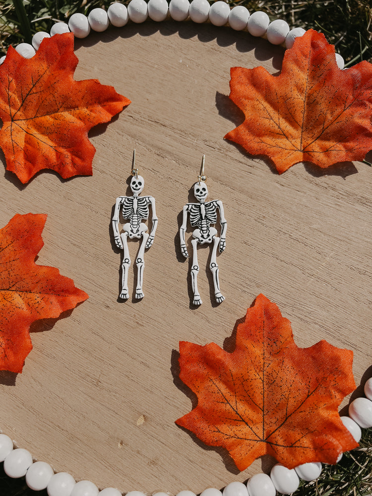 Skeleton Dangle Earrings