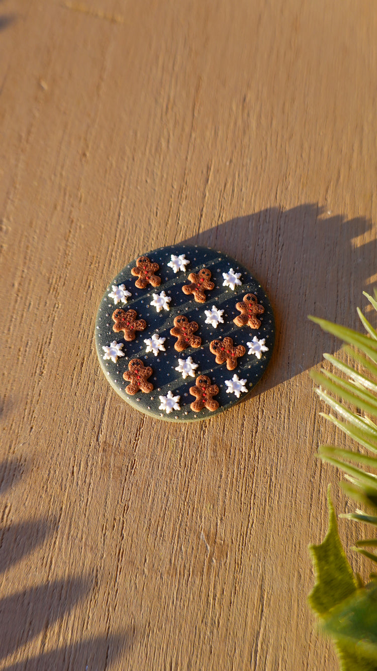 Interchangeable Clay Badge Reel Toppers