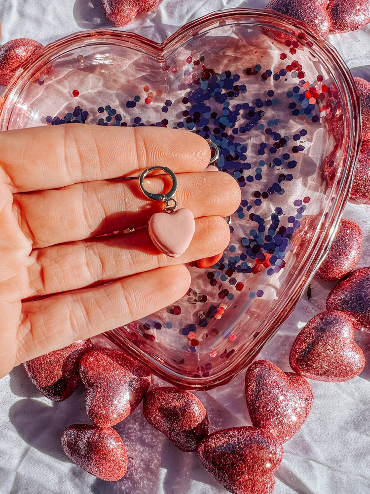 Heart Macaroon Earrings