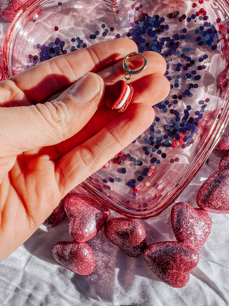 Heart Macaroon Earrings