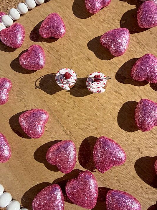 Snake Cupcake Earrings