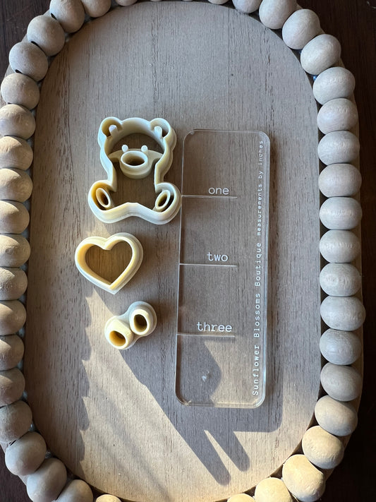 Teddy Bear Clay Cutter