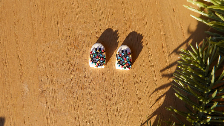 Merry & Bright Ghost Stud Earrings