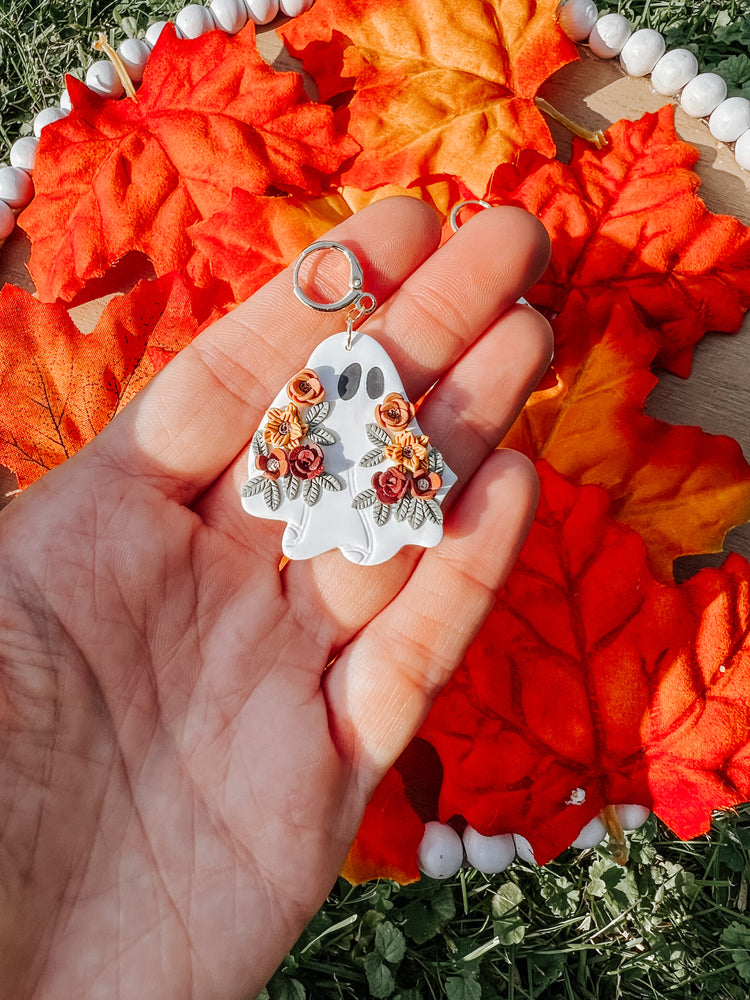 Floral Ghostie Earrings