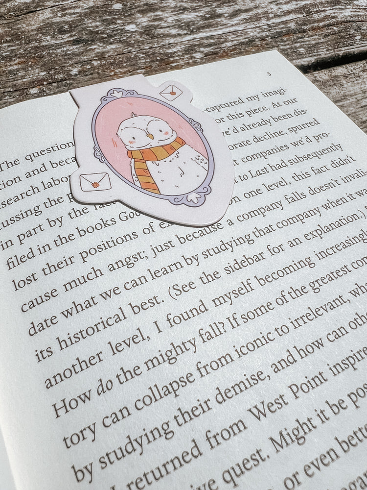 Hedwig Owl Magnetic Bookmark