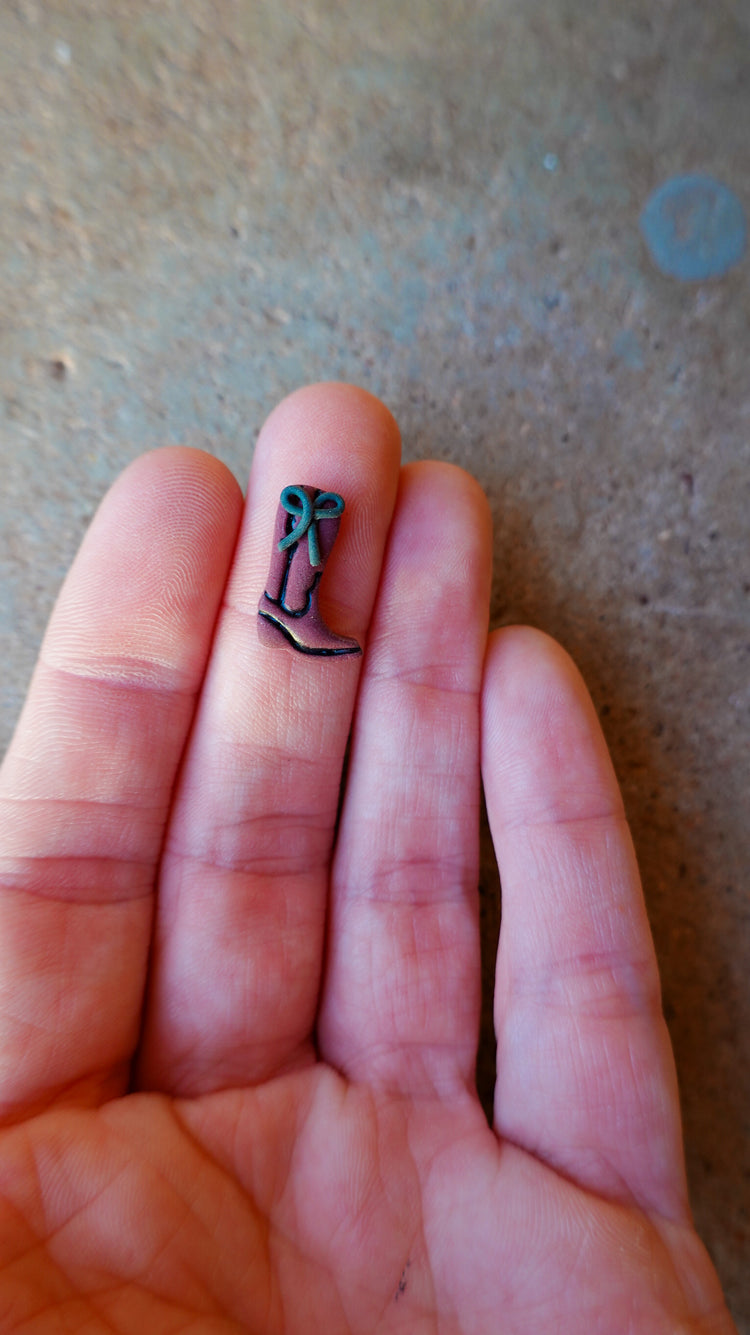 Boots & Bows Earrings