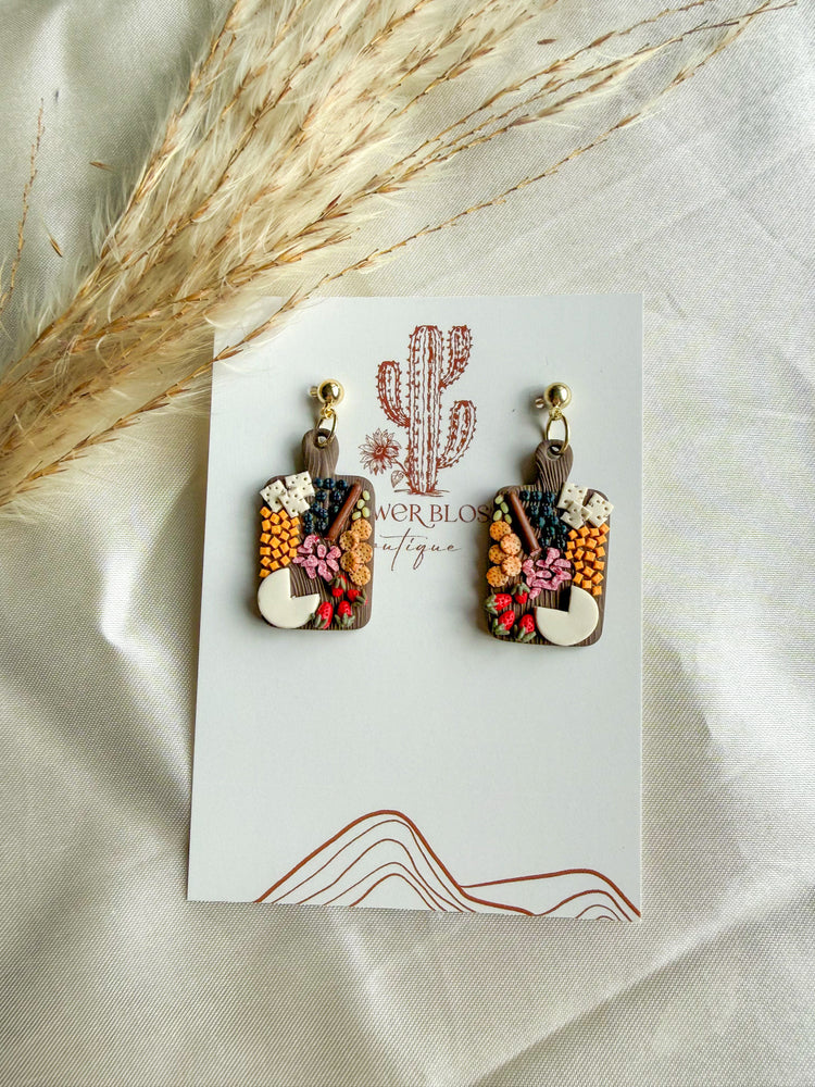 Charcuterie Board Dangle Earrings