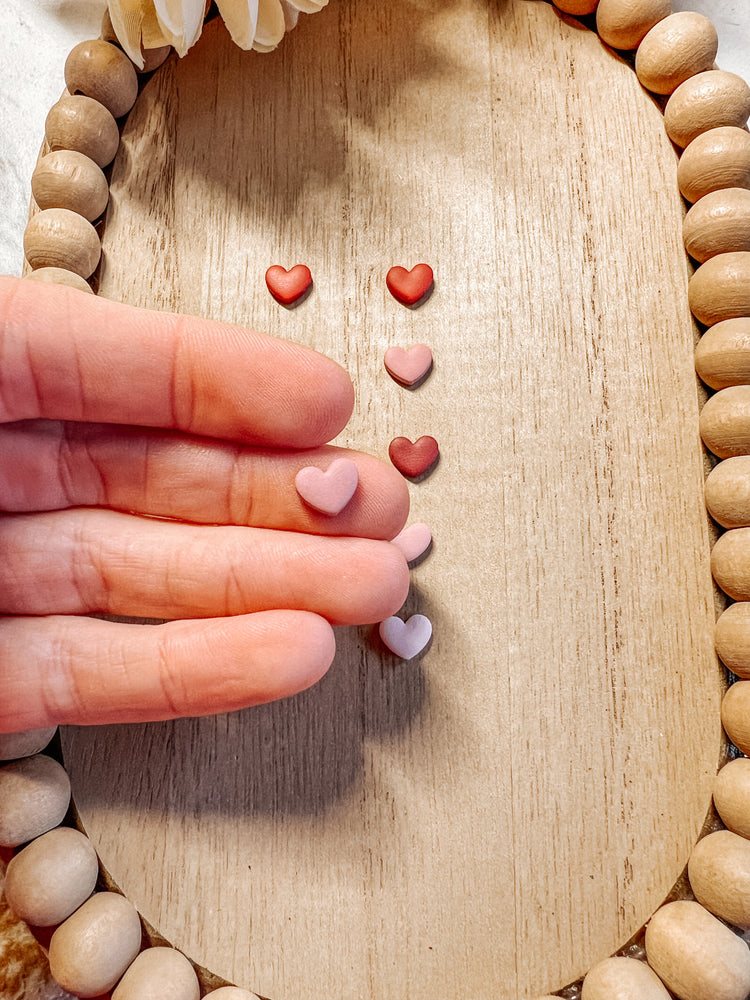 Heart Stud Earrings