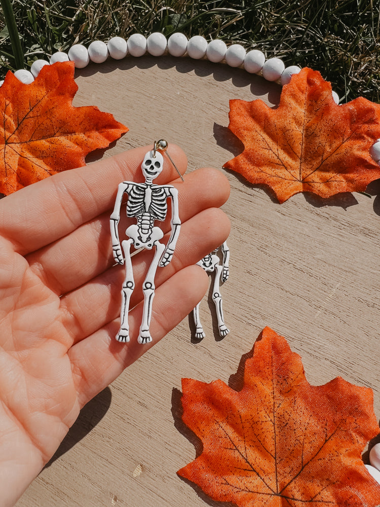 Skeleton Dangle Earrings
