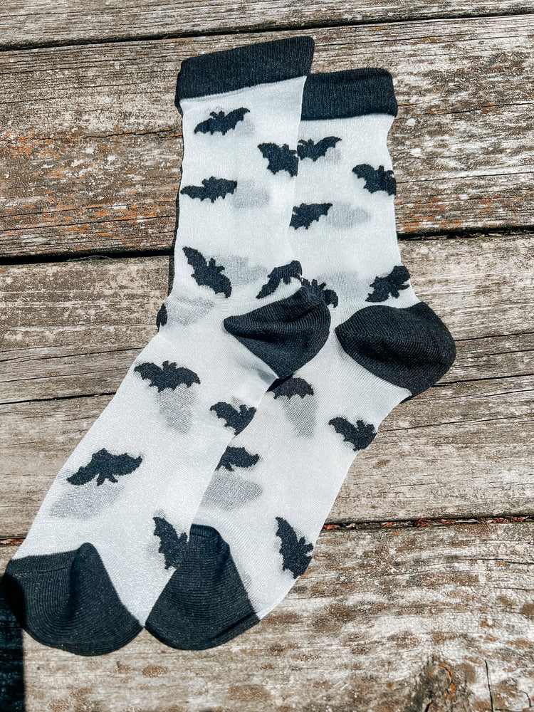 Sheer Bat Socks