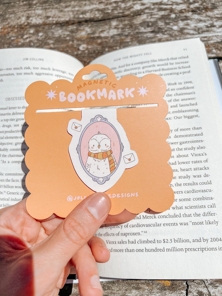 Hedwig Owl Magnetic Bookmark