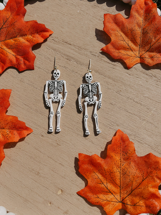 Skeleton Dangle Earrings