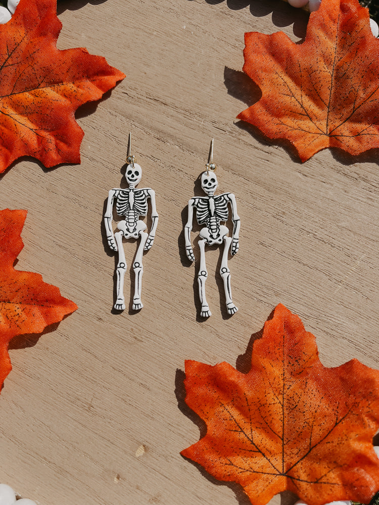 Skeleton Dangle Earrings