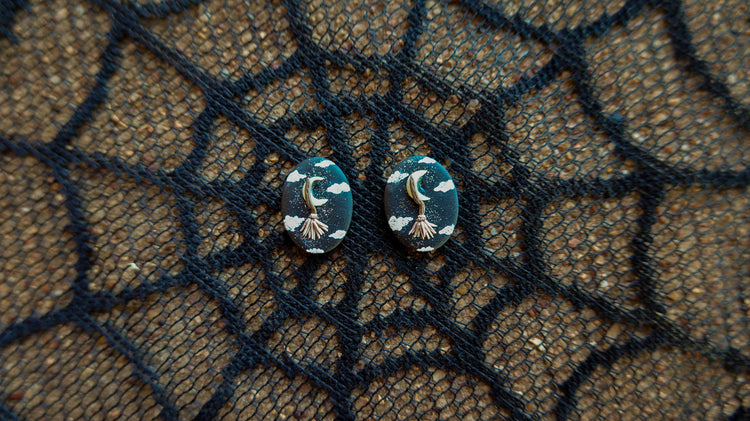 I Put A Spell On You Stud Earrings