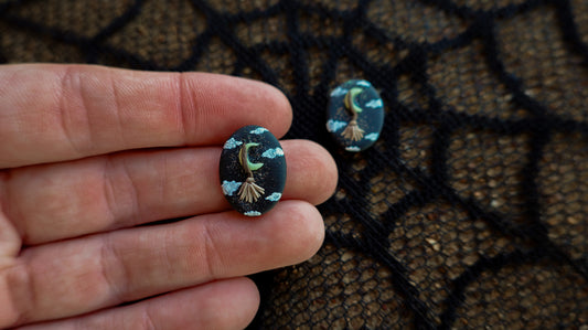 I Put A Spell On You Stud Earrings