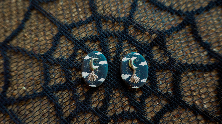 I Put A Spell On You Stud Earrings