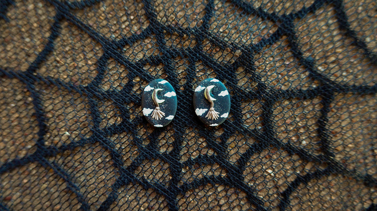 I Put A Spell On You Stud Earrings