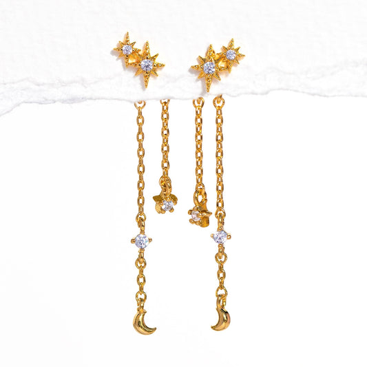 Starry Dangle Earrings