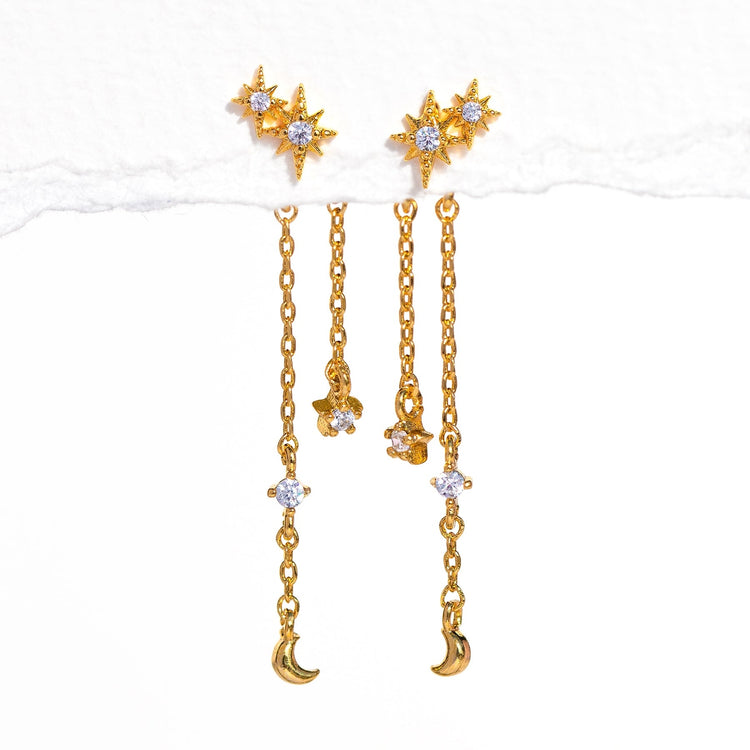 Starry Dangle Earrings