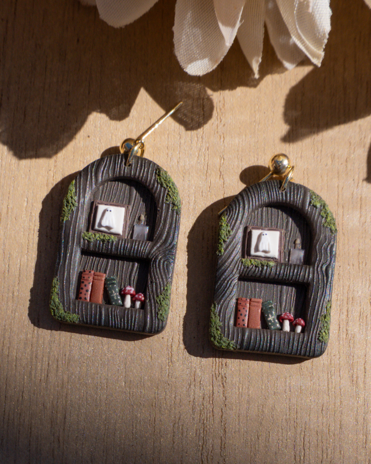 Cozy Reading Nook Earrings