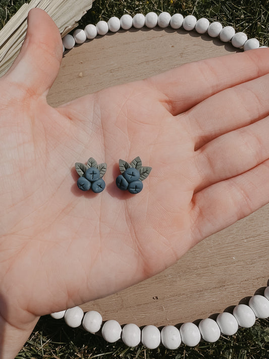 Blueberry Stud Earrings